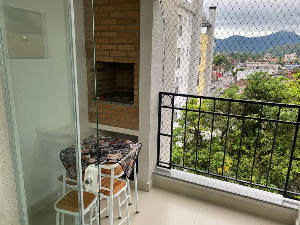 Jathy - Centro, Varanda Gourmet, Ar Condicionado, Piscina E Wi-Fi Ubatuba Luaran gambar