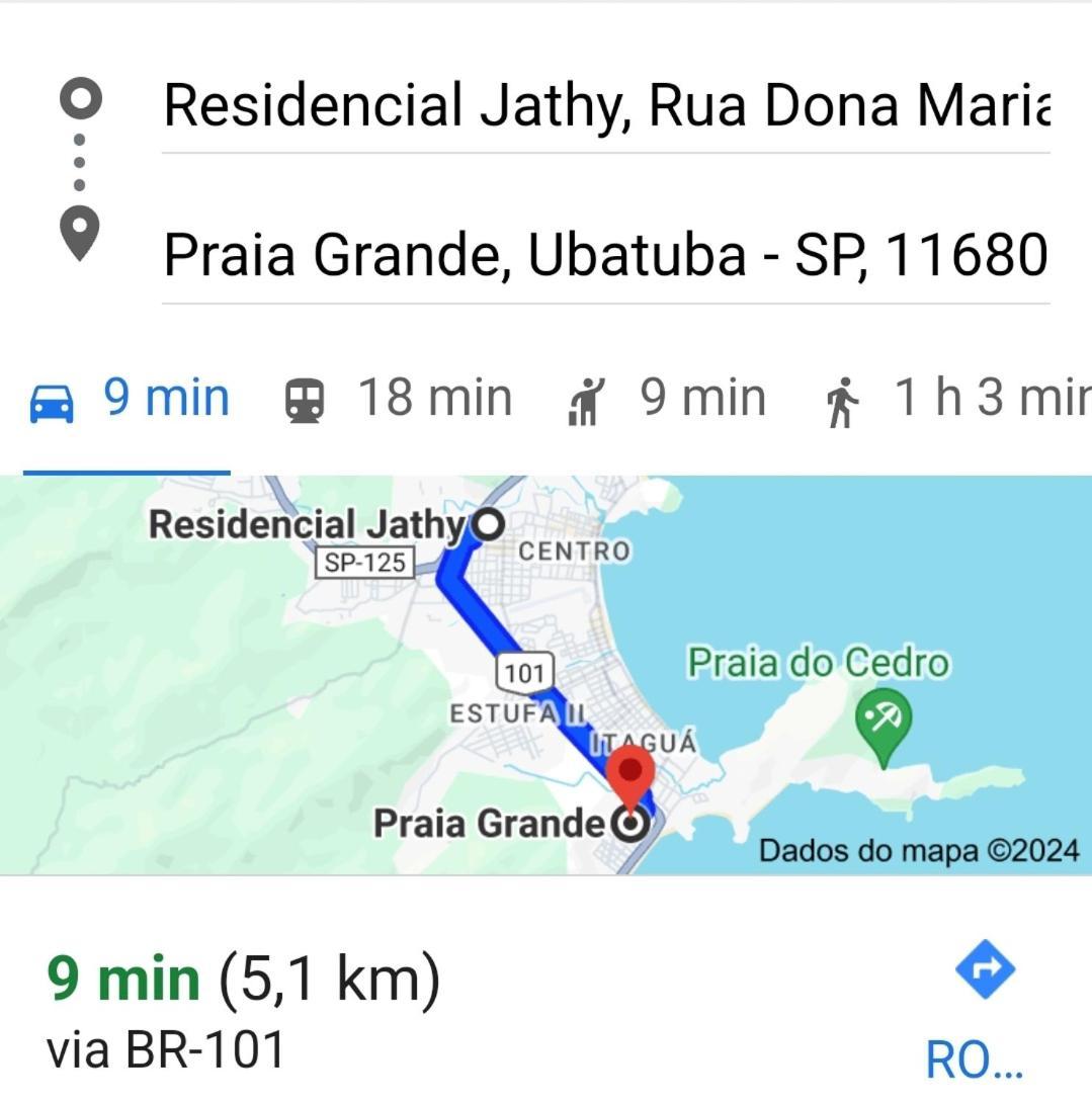 Jathy - Centro, Varanda Gourmet, Ar Condicionado, Piscina E Wi-Fi Ubatuba Luaran gambar