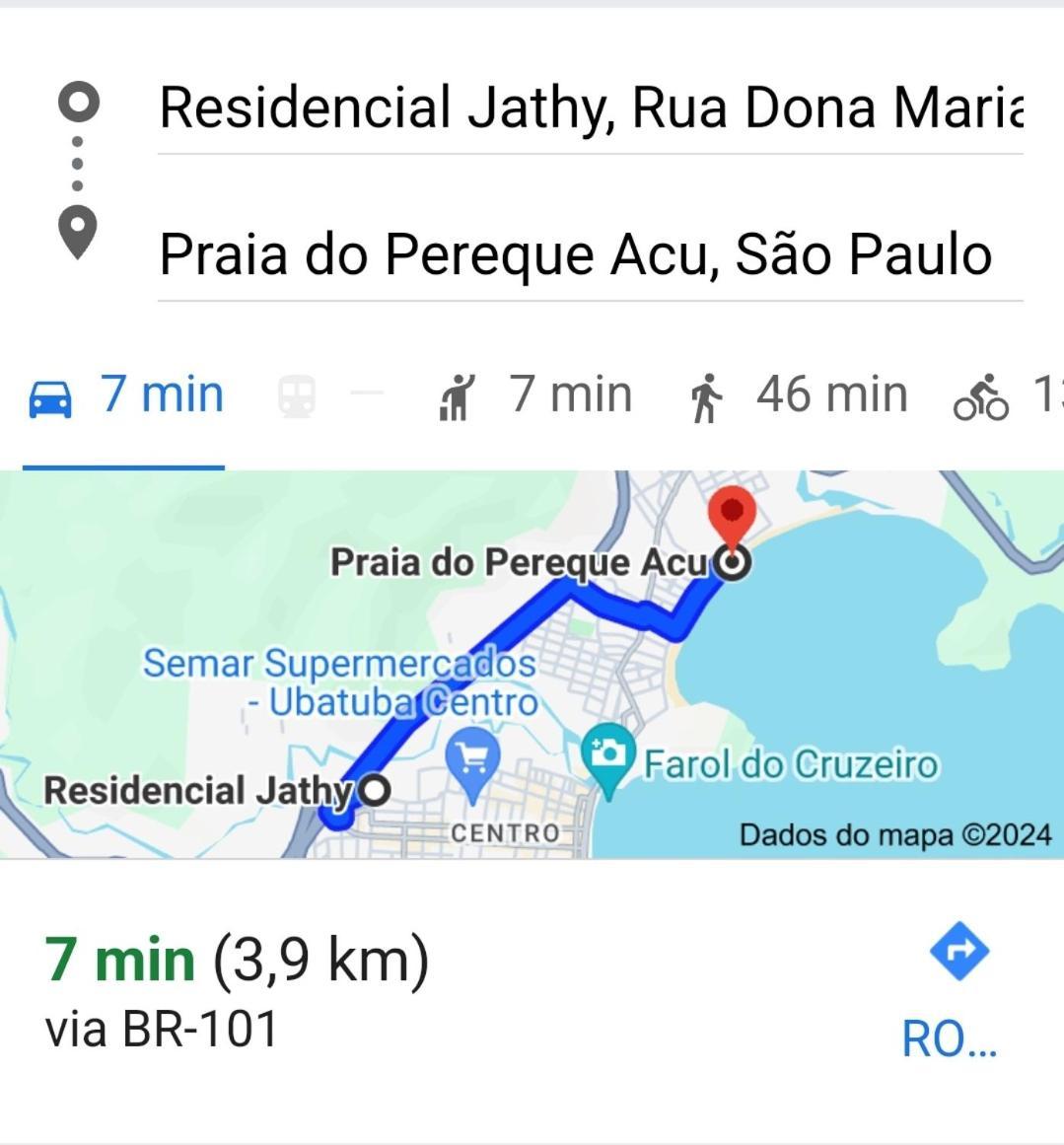 Jathy - Centro, Varanda Gourmet, Ar Condicionado, Piscina E Wi-Fi Ubatuba Luaran gambar